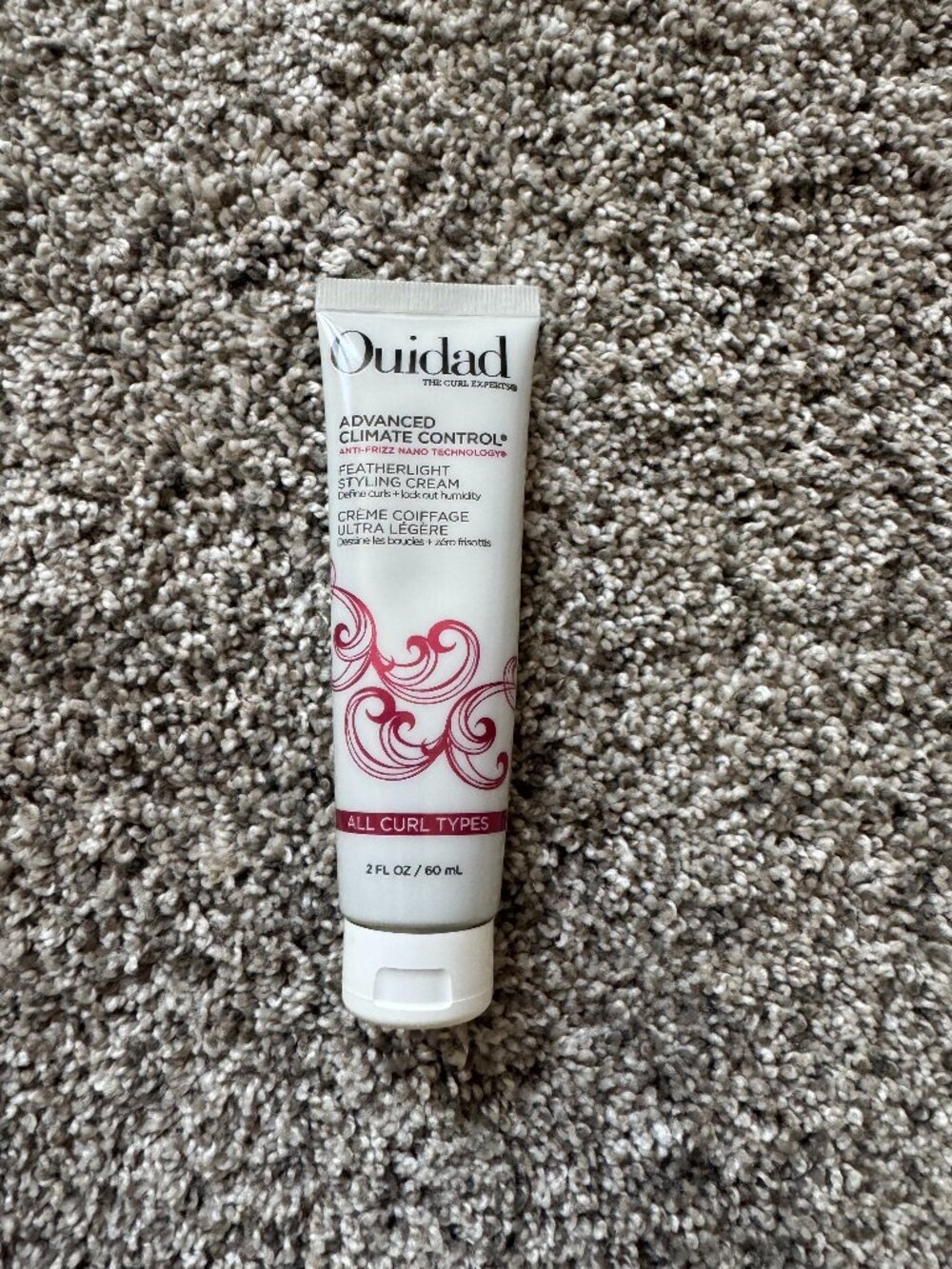 Ouidad Advanced Climate Control Featherlight Styling Cream 2 oz. New